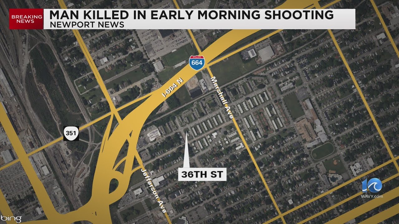 Police: One dead after overnight shooting in Newport News - YouTube