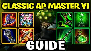 CLASSIC AP MASTER YI GUIDE - RUNES, MASTERIES, ITEMS AND HOW TO CARRY
