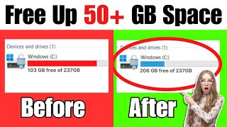 How to FREE UP Disk Space on Windows 11/10/8/7 2025 | Free Up Disk Space (Easiest Way)