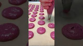 Macs #baking #fyp #foryou #dessert #pretty #bakingrecipe... #Shorts #whisk.chick