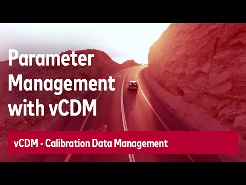 Start Parameter Management with vCDM