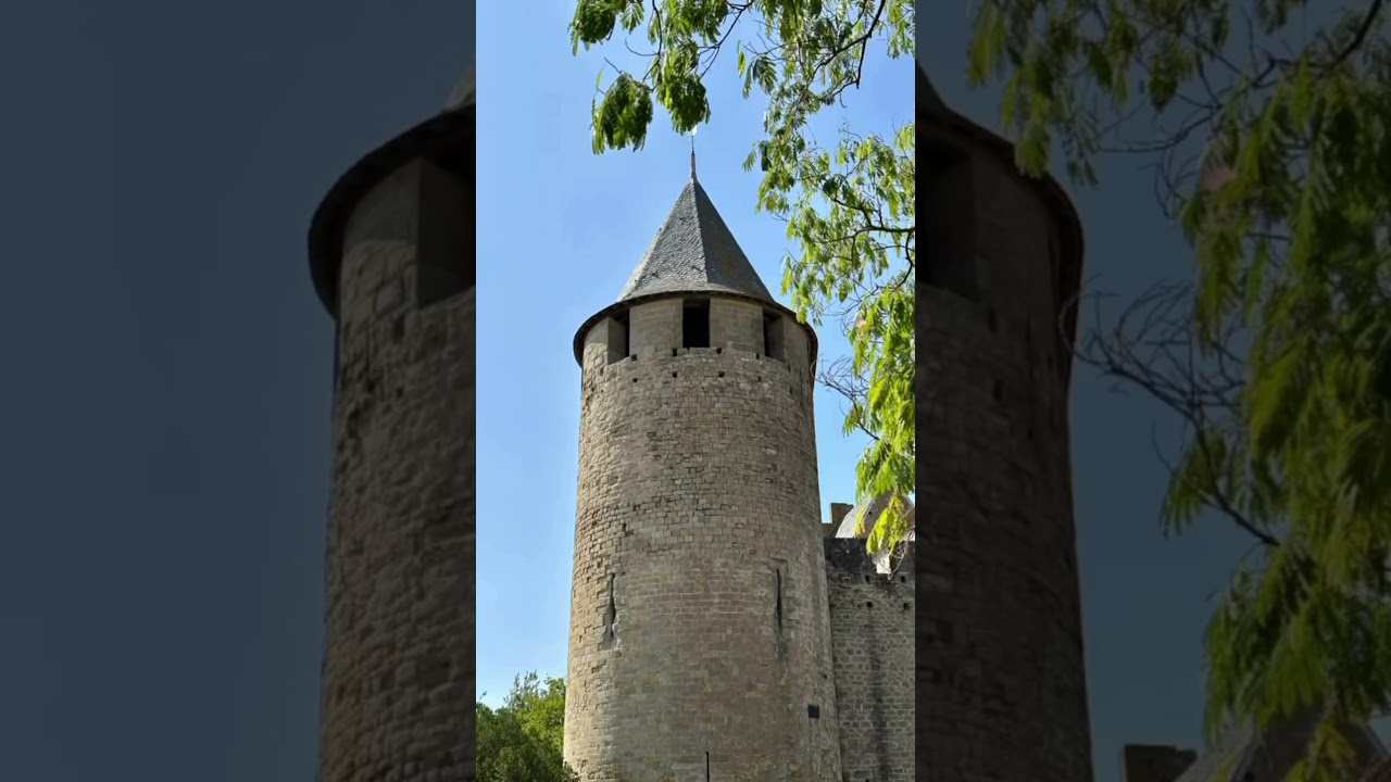 Carcassonne is a medieval fortified city in southern France. Beautiful place to visit!