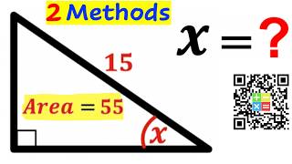 Can you find the angle X | (Right Triangle) | #math #maths | #geometry