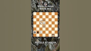 Chess puzzle series 🧩1714/5334 #chess #puzzle #learnchesstactics #magnuscarlsen #polgar #chessbooks