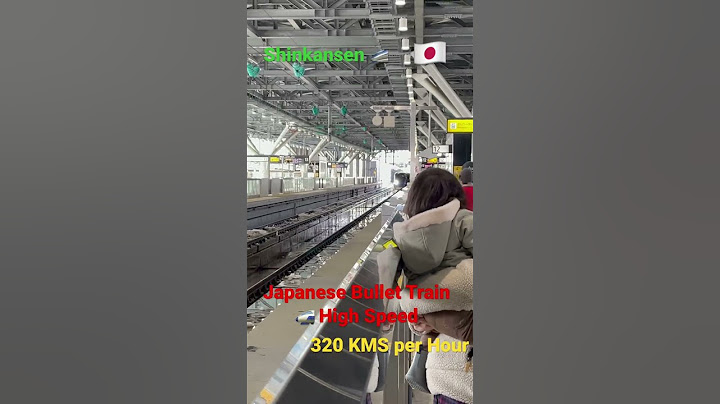 Shinkansen 🚄 Japanese Bullet Train