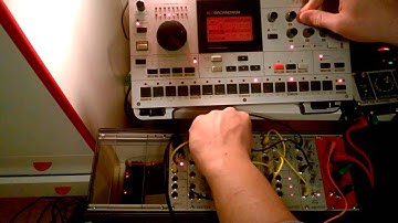 IDM LIVE PERFORMANCE MachineDrum & Modular Synth