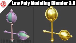 Low Poly Modeling in Blender tutorial | 3.0