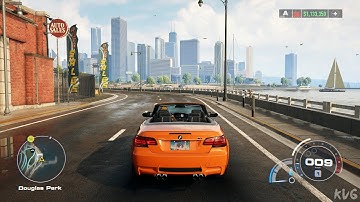 Need for Speed Unbound - BMW M3 Convertible 2010 - Open World Free Roam Gameplay (PC UHD) [4K60FPS]