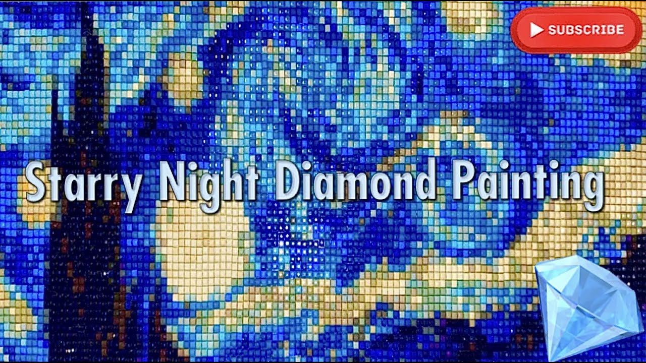 Paint With Diamonds  Vincent van Gogh STARRY NIGHT Diamond
