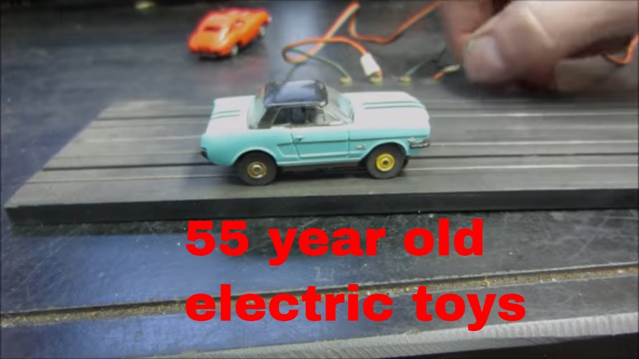 Will They Run 1960s Slot Car Set Sitting 40 Years Youtube