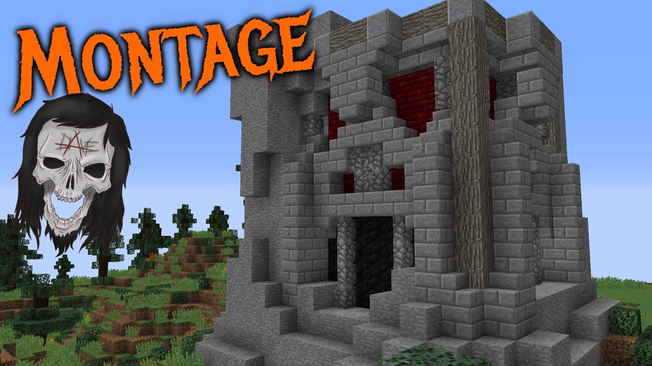 Minecraft Building Montage - Pillar Face [Episode 3 TBM]