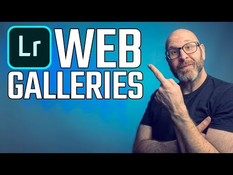 How To Create A Web Gallery In Lightroom CC 2019