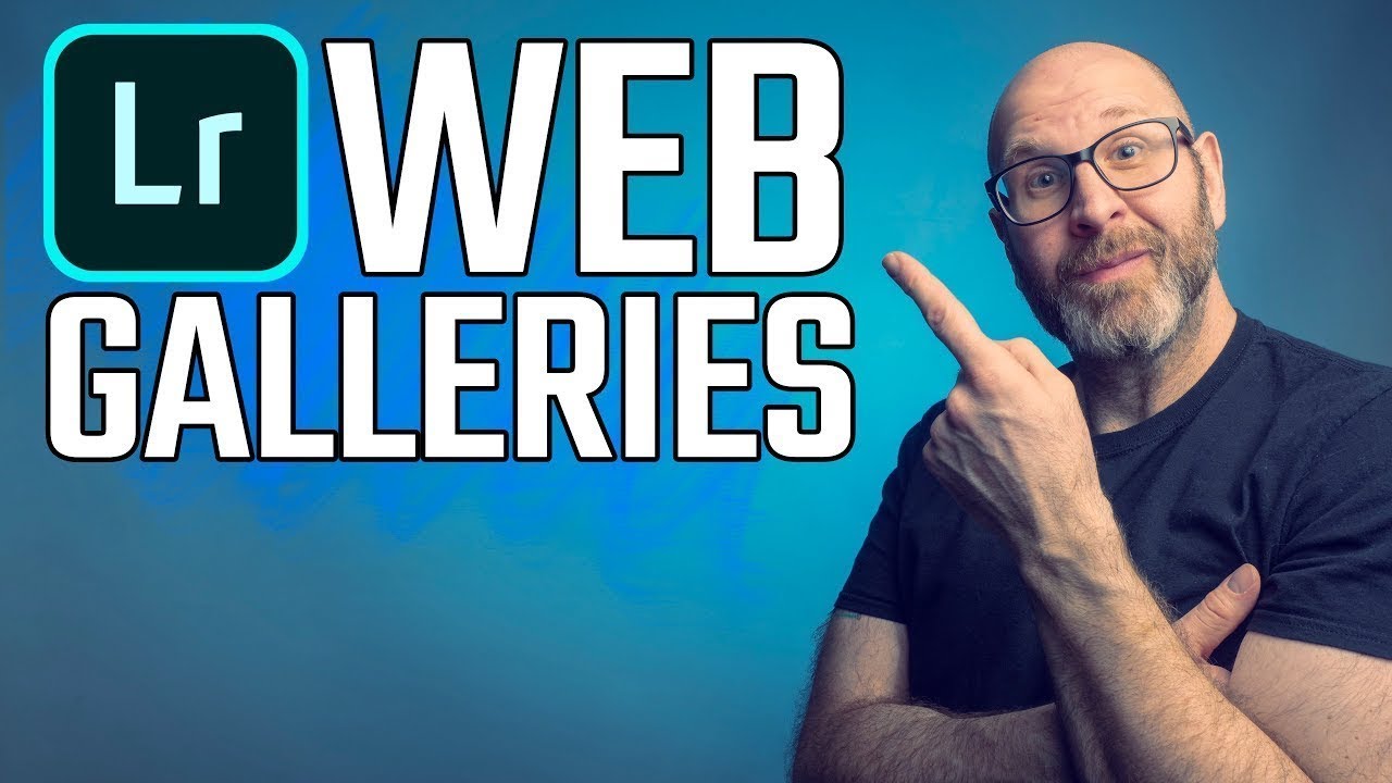 How To Create A Web Gallery In Lightroom CC 2019 - YouTube