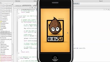 Basic cocos 2d for iPhone demonstration 2/3