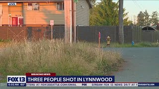 Three people shot in Lynnwood