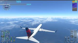 Arrival to Aruba TNCA Queen Beatrix Intl Delta 737-900