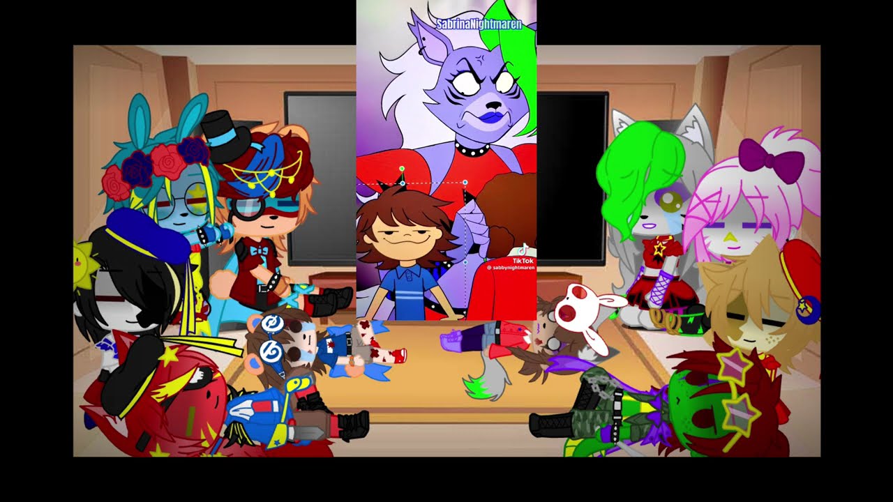 FNAF Security Breach react to Ruin DLC (Gacha Club) [My Au] {Read Des.}