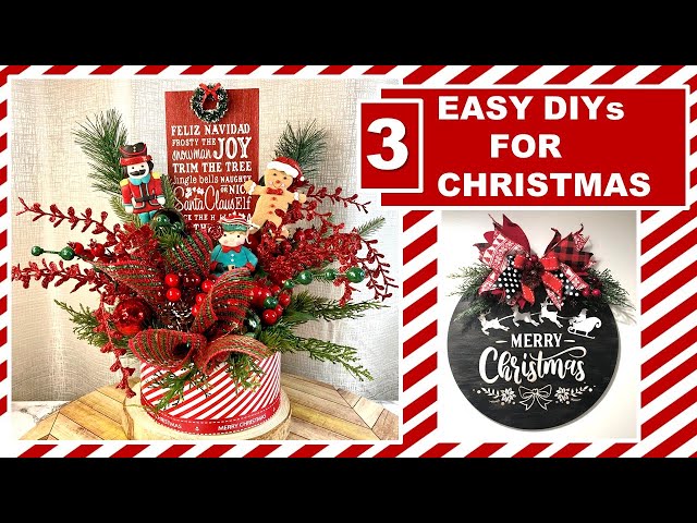 Christmas Décor Guide: Happy Holiday Hosting Floral Arrangement, Projects