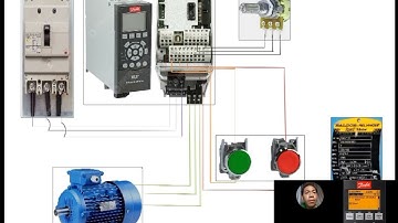 Programming of the Danfoss VFD using the LCP simulator