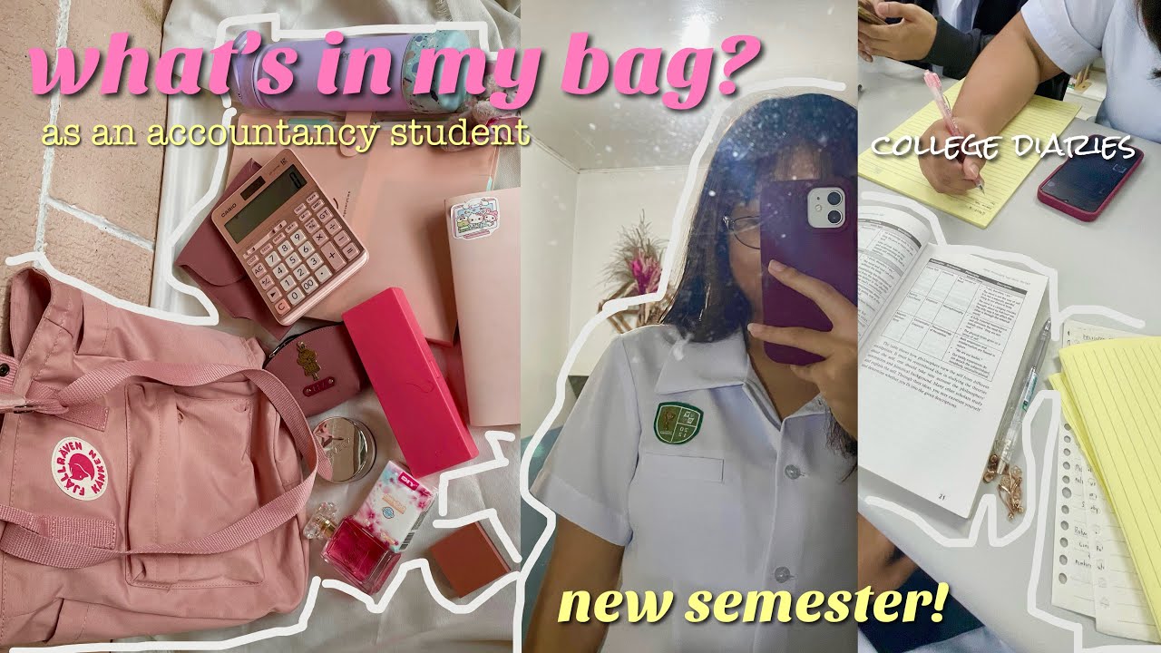 back to school vlog — new semester, whats in my bag, school essentials | college diaries