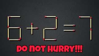 Move only 1 stick to fix the equation | Tricky matchstick puzzle that can trick your brain screenshot 5