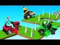 99% IMPOSSIBLE Lawnmower Test! (GTA 5 Funny Moments)