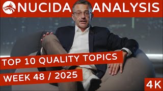 Forecast: Top 10 Hot Software Quality Topics Week 48 2025 | NUCIDA Group #softwarequality