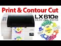 Primera lx610e print  contour cut colour label printer