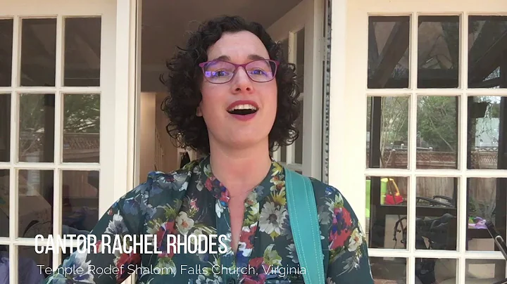 Come Together in Song with Cantor Rachel Rhodes