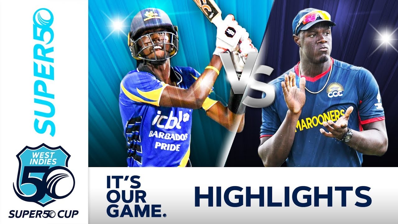 Drakes Shines For Marooners | Barbados v CCC | Super50 Cup 2018 - Extended Highlights