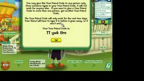 Toontown tf codes