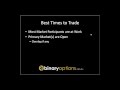 Time Based Trading Strategies - Binary Options 101