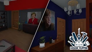 How to make Angela Merkel House || House Flipper #2