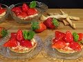 Tartaletas de crema con  fresas - La Cocina de Loli Domínguez. Loli Domínguez