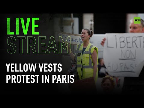 'Yellow vests' gather for new round of anti-govt protests in Paris