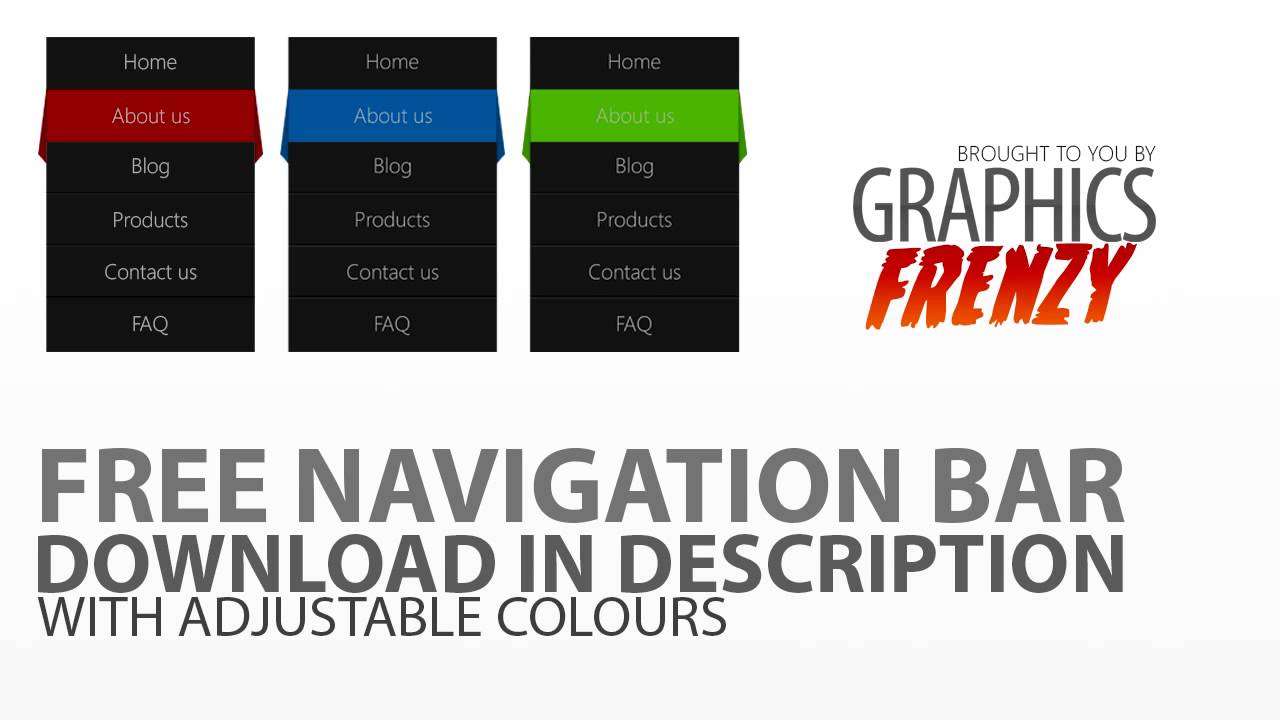 graphicsfrenzy-navigation-bar-template-free-download-includes-psd-youtube