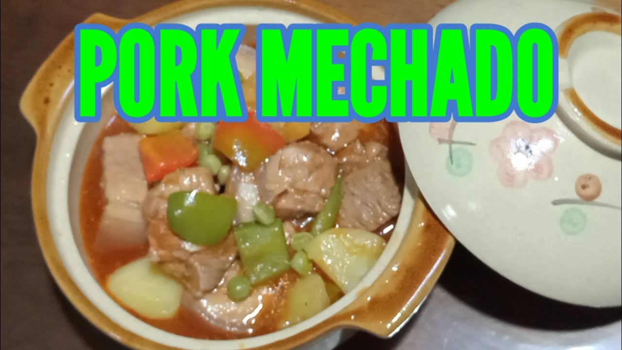 MECHADONG BABOY RECIPE PORK MECHADO TEAM ALCAVAL YouTube