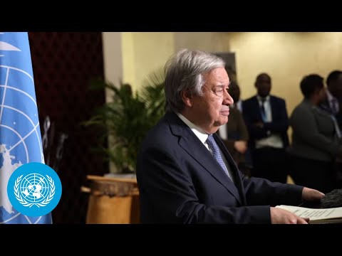 UN Chief on Burundi - Press Encounter in Bujumbura | United Nations