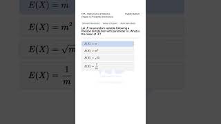 Poisson Distribution Mean Explained 12th Maths Stats