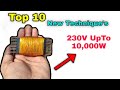 TOP 10 DIY INVENTIONS - 220V GENERATOR USING IN THE WORLD 🌎 FREE ELECTRICITY