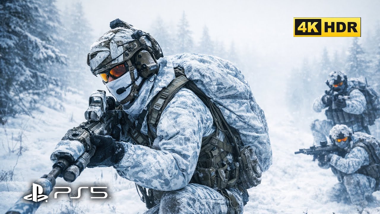 (PS5) SECERT RUSSIAN BASE IN THE MOUNTAINS | Ultra Realistic Gameplay [4K60FPSHDR] Call of Duty