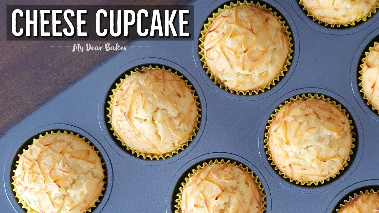 How to make CHEESE CUPCAKES Cheesy Condensed Milk Cupcakes YouTube