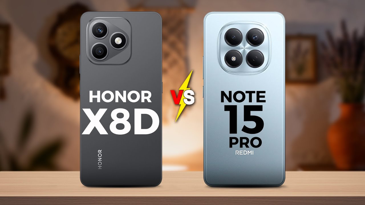 HONOR X8D ПРОТИВ REDMI NOTE 15 PRO 4G GLOBAL