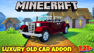 The Ultimate Old Car Addon for Minecraft PE 1.21+ 🔥😈😱🚗 #viral #minecraft #gaming #video . screenshot 5