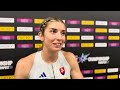 Emma Zapletalova With Mixed Emotions After 2nd Place In 400mH At World Ultimate Championships