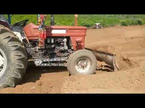 FIAT 640 | Italy Made | Performance With Front Blade Part1 | Hardworking | Powerful Performance