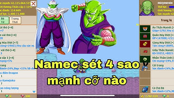 Ngọc Rồng Online - Namec với sét sức đánh 4 sao thì mạnh đến cỡ nào ?