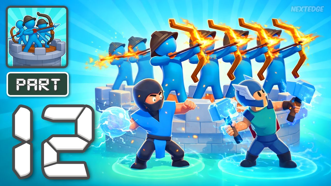 Archery Bastions Castle War - Gameplay Walkthrough Part 12