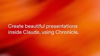 Introducing: Chronicle MCP + API