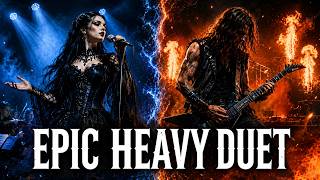 Epic Symphonic Heavy Metal Duet⚡Nightwish Meets Metallica Style⚡Mini Mix
